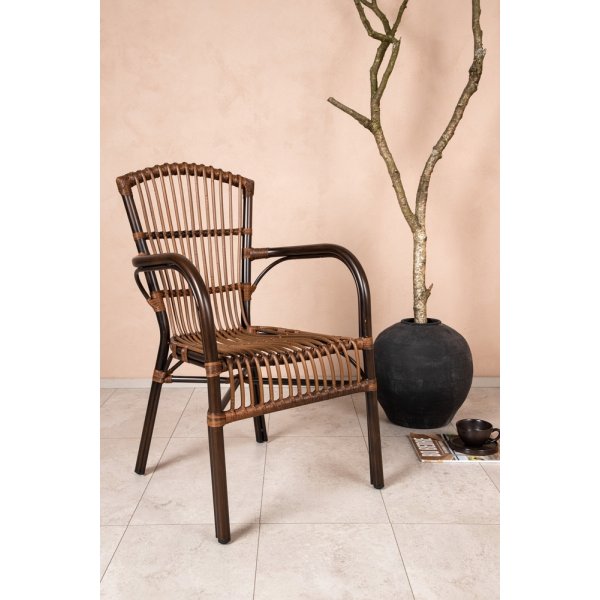 Galera matstol - Brun Galera matstol - Brun