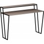 Pal skrivbord 123x50 cm - Ljus mocka