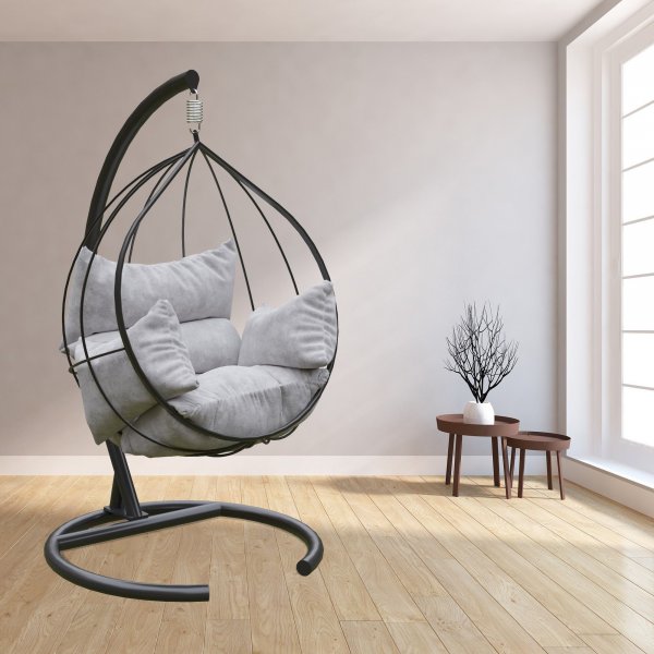 Mavera hängstol - Vit/antracit Mavera hängstol - Vit/antracit