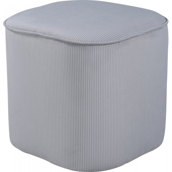 Pouf Chip - Velours côtelé gris Pouf Chip - Velours côtelé gris