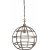 Bristol plafondlamp - Rustiek zilver - 41 cm