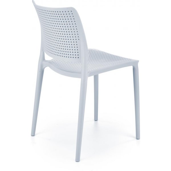 Chaise de salle  manger empilable Cadeira 514 - Bleu clair