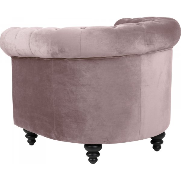 Charlietown fåtölj - Puderrosa Charlietown fåtölj - Puderrosa