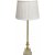 Linn bordslampa - Offwhite/guld - 66 cm