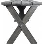 Scottsdale sittbnk 140 cm - Shabby Chic Gr + Textilskydd fr mbler