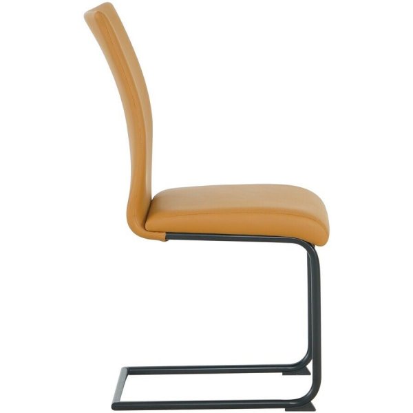 Chaise de salle à manger Stella - PU marron Chaise de salle à manger Stella - PU marron