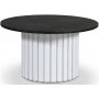 Sumo Soffbord 85 - Vitbetsad ek / Donau Granit