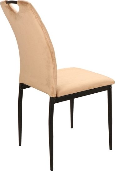Chaise de salle  manger Rip - Velours beige