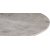 SOHO matbord Ø130 cm - Borstat aluminium / Silver marmor