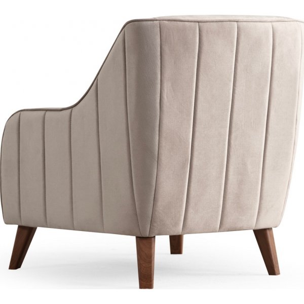 Fauteuil Buhara - Gris clair