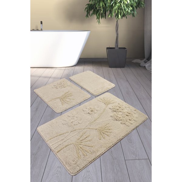 Orkide badrumsmatta - Beige Orkide badrumsmatta - Beige