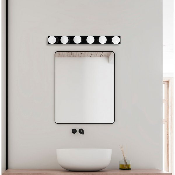 Milou wandlamp 12235 - Zwart