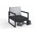 Fauteuil Montral - Anthracite