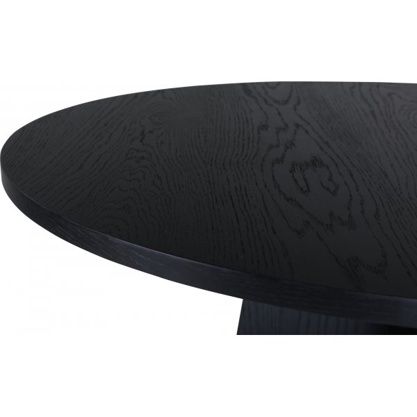 Bootcut eettafel 110 cm - Zwart