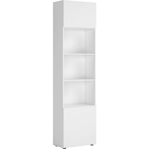 Caddy bokhylla - Vit