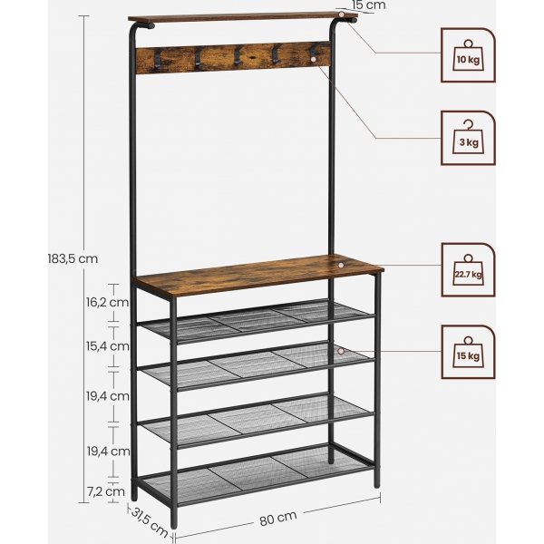 Meuble d'entre Fnrik - Blanc