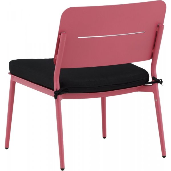 Lina fåtölj - Svart/Rosa Lina fåtölj - Svart/Rosa