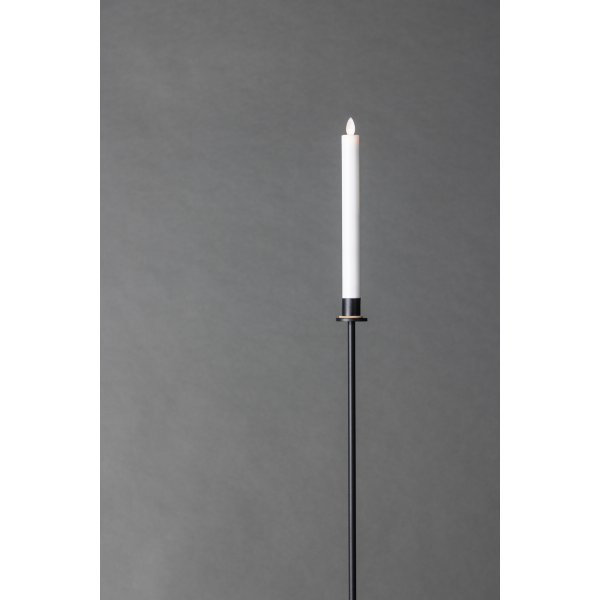 Bougeoir LED Hogehall H102 cm - Noir/Blanc Bougeoir LED Hogehall H102 cm - Noir/Blanc