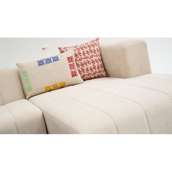 Beyza mini divansoffa höger - Cream Beyza mini divansoffa höger - Cream