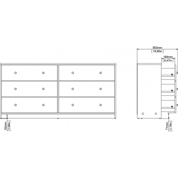 May vit byr� med 6 l�dor + M�beltassar