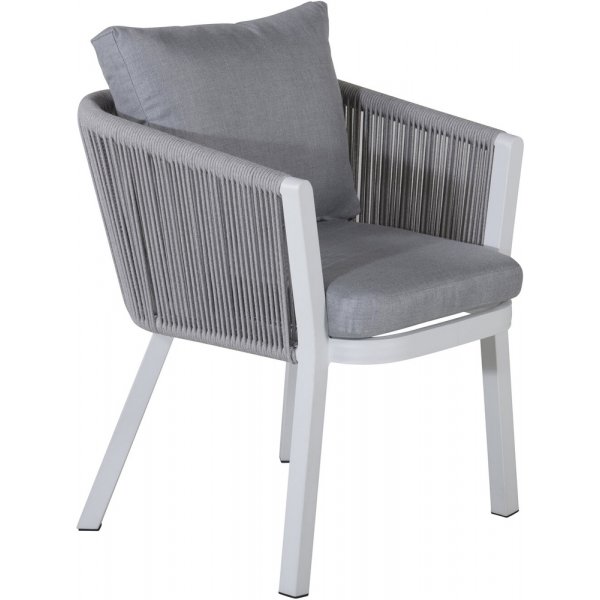 Virya matstol - Grå/Vit Virya matstol - Grå/Vit