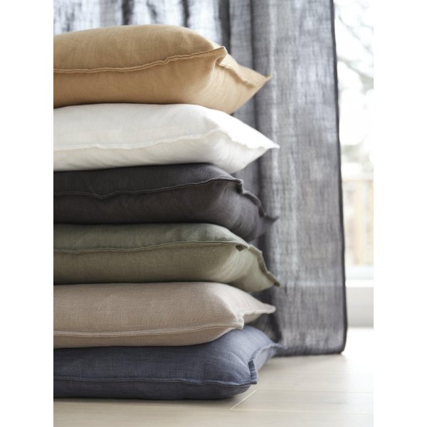 Cecil kussenhoes 45 x 45 cm - Mosgroen