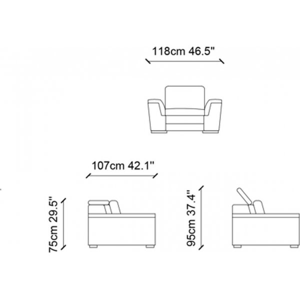 Mardini f�t�lj - Gr�
