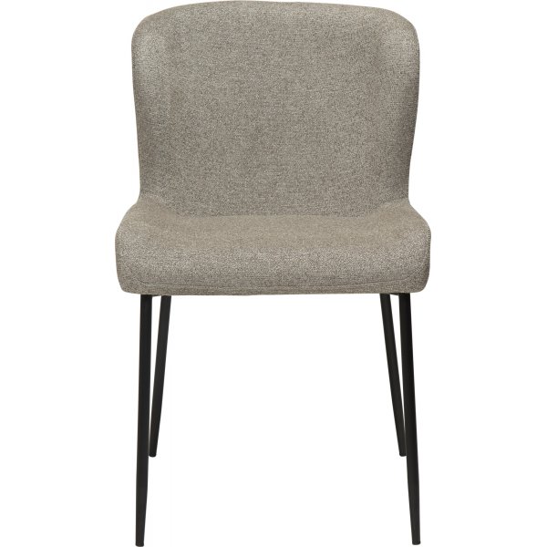 Chaise de salle à manger Glam - Boucle marron Chaise de salle à manger Glam - Boucle marron