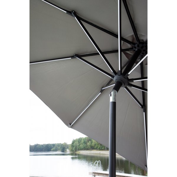 Sabal parasoll - Svart/Grå Sabal parasoll - Svart/Grå