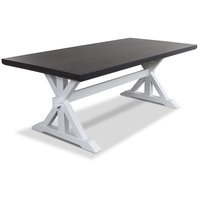 Ventos Matbord - Vit / Grå/Brun Ventos Matbord - Vit / Grå/Brun