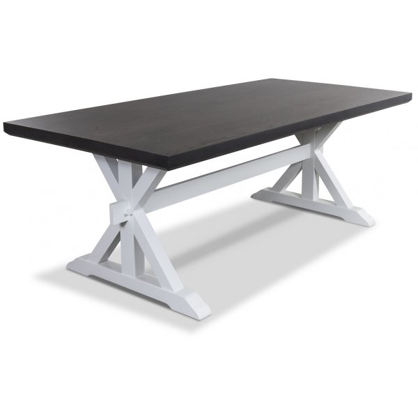 Ventos Matbord - Vit/gr/brun
