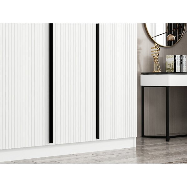 Cikani kledingkast 180x52x210 cm - Wit