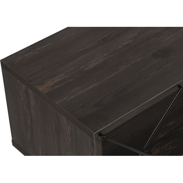 Banc multimdia de rue - Marron fonc