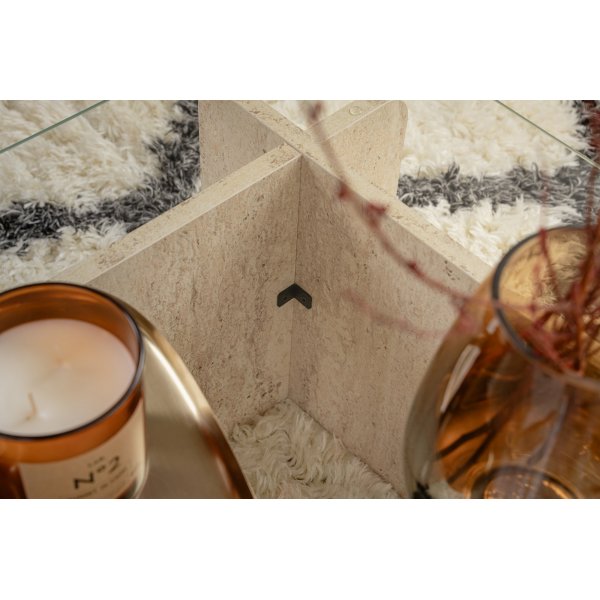 Vetrino soffbord - Travertin/marmor Vetrino soffbord - Travertin/marmor