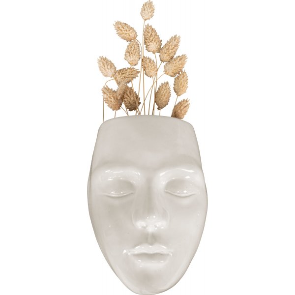 Maskaron kruka - Vit Maskaron kruka - Vit