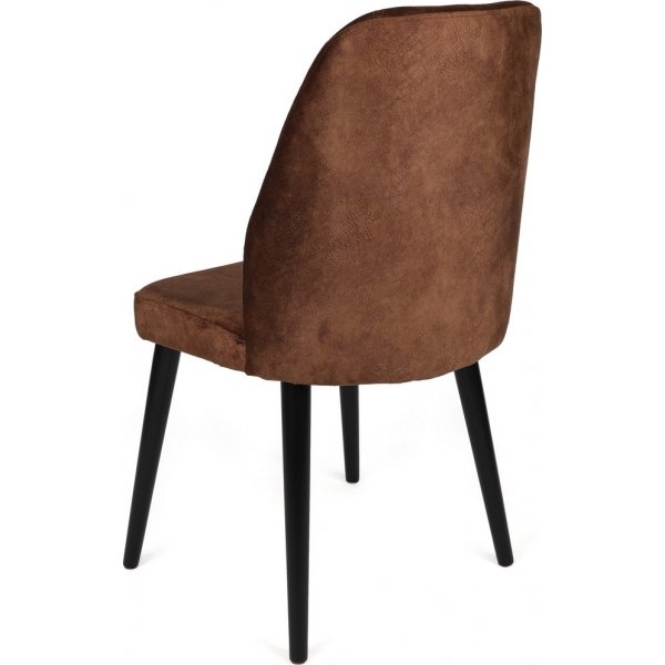 Ensemble de chaises de salle à manger Dallas - Brun/noir Ensemble de chaises de salle à manger Dallas - Brun/noir