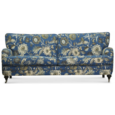 Savoy 3-sits soffa med blommigt tyg - Havanna Bl