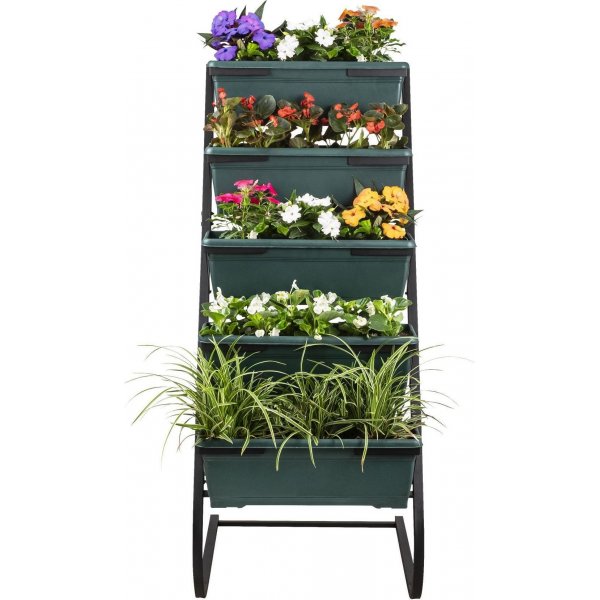 Rinse växthylla - Mörkgrön/svart Rinse växthylla - Mörkgrön/svart