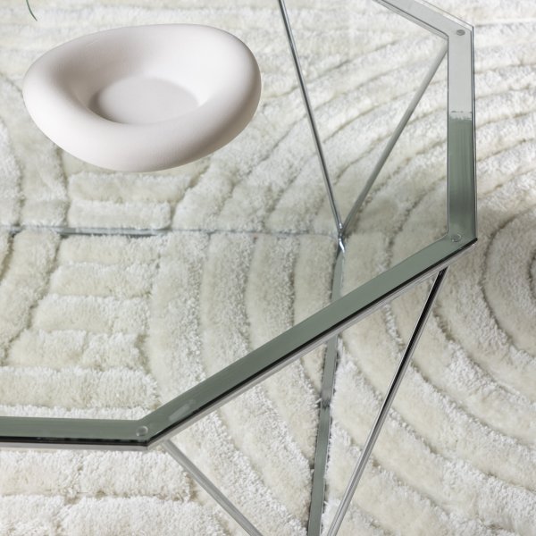 Table basse Österlen 100 x 100 cm - Argent Table basse Österlen 100 x 100 cm - Argent