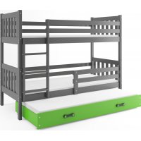 Carino våningssäng med extrabädd 80 x 190 cm - Valfri färg Carino våningssäng med extrabädd 80 x 190 cm - Valfri färg