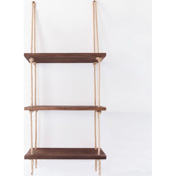 Abstracte wandplank 41 - Walnoot Abstracte wandplank 41 - Walnoot