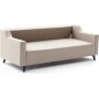 Doga 3-sits bddsoffa - Cream