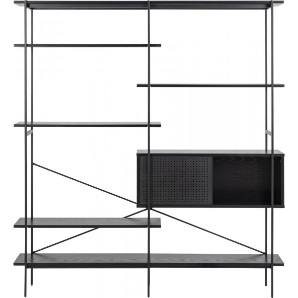 Bibliothque Angus 188 cm - Noir