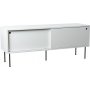 Volume mediabnk 132 cm - Vit