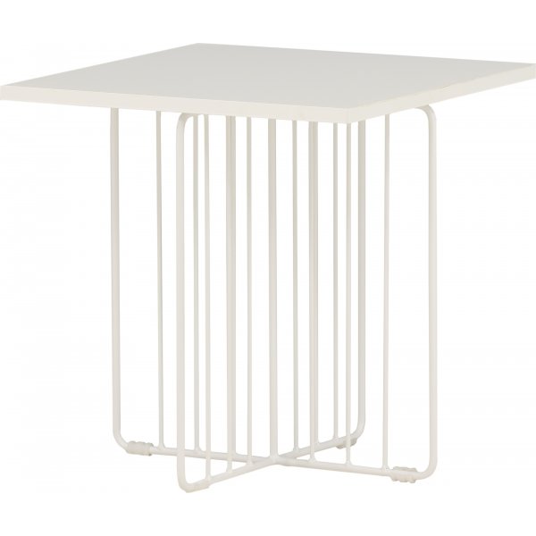 Table basse Dayton 40 x 40 cm - Blanc Table basse Dayton 40 x 40 cm - Blanc