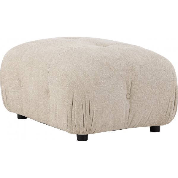 Mika ottoman - Beige/Svart Mika ottoman - Beige/Svart
