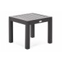 Morton Ftljset med bord & fotpallar (recliner) - Mrkgr/gr