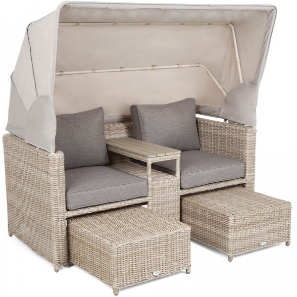 Sandhamn loungesoffa i konstrotting - Natur Sandhamn loungesoffa i konstrotting - Natur