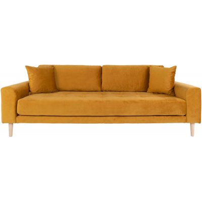 Lido 3-sits soffa - Gul