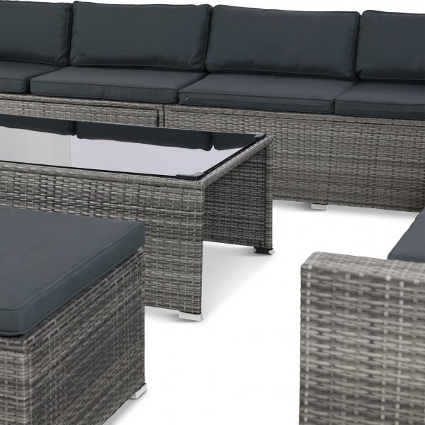 Loungeset Lervik - Grå konstrotting Loungeset Lervik - Grå konstrotting